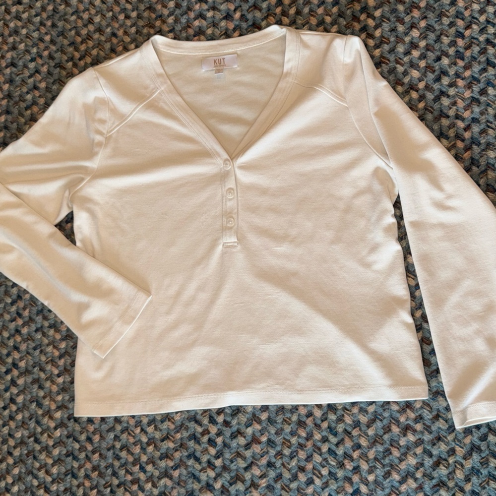 Kit from the Kloth Darla Henley top sz M - Picture 5 of 9